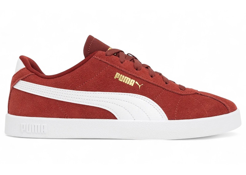 Puma Club II Intense Red White Gold