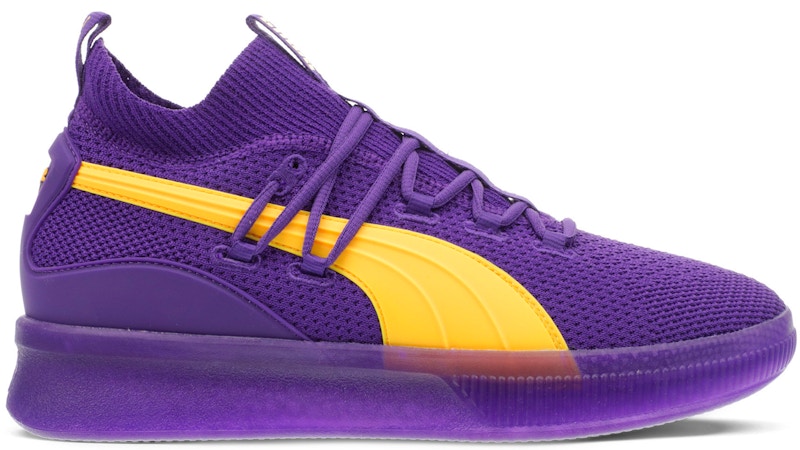 puma clyde court lakers