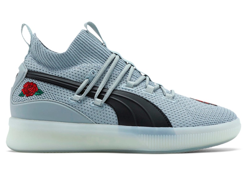 Puma clyde court disrupt hot sale grey