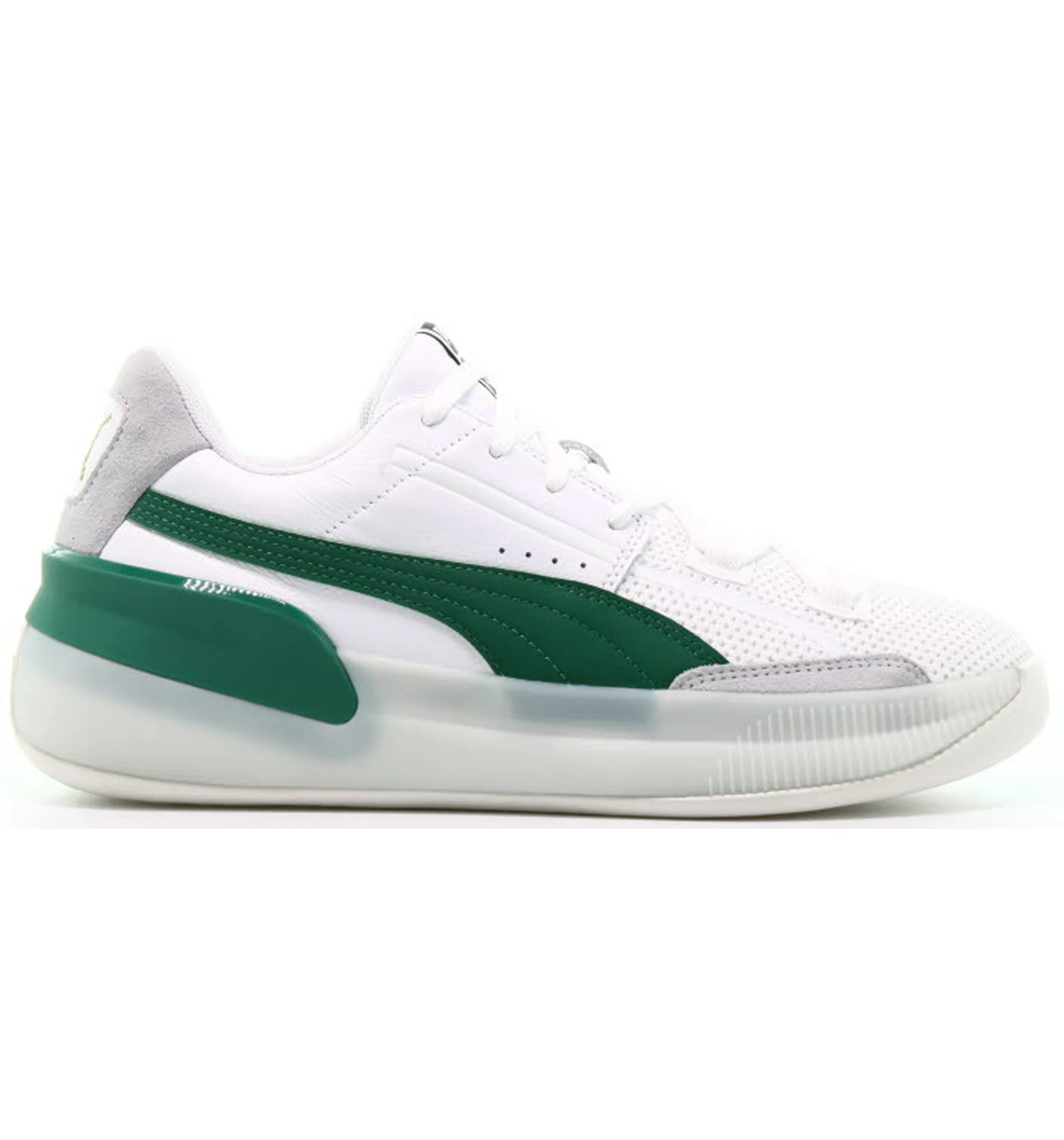 Puma Clyde Hardwood White Green