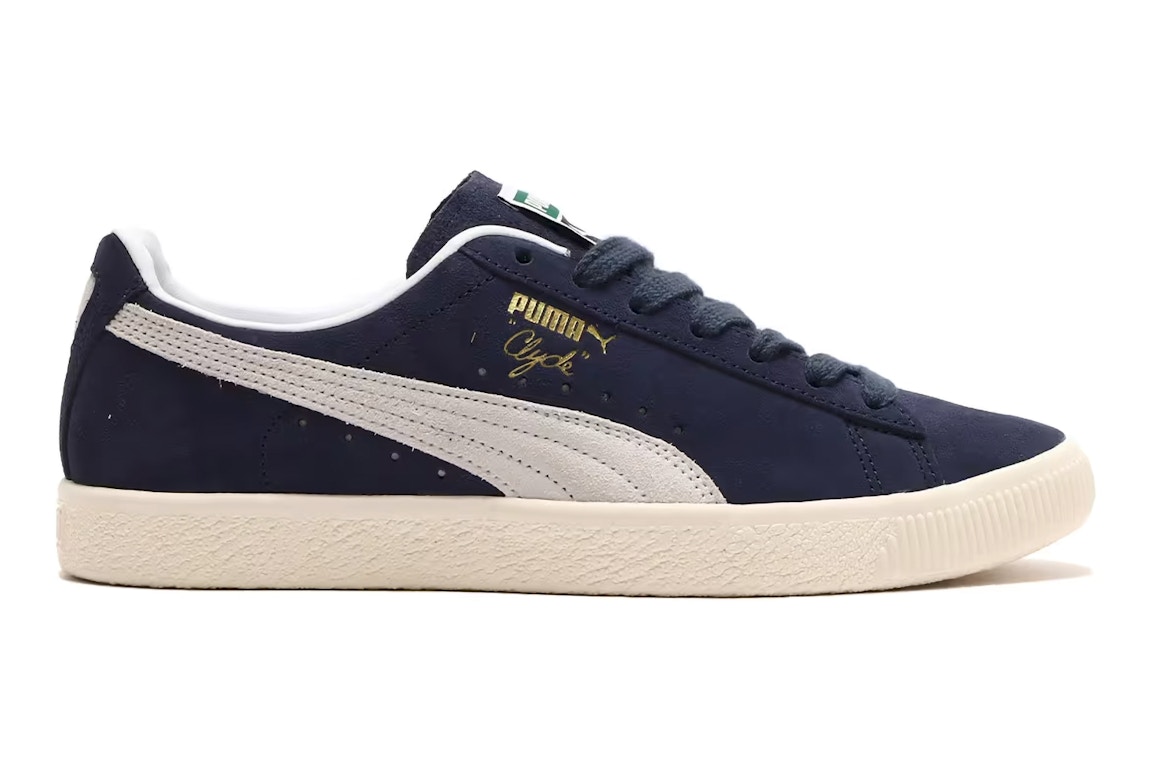 Click to view more detailed imagery on our partner's website Pre-owned Puma Clyde Og Parisian Night In Parisian Night/ White/pristine