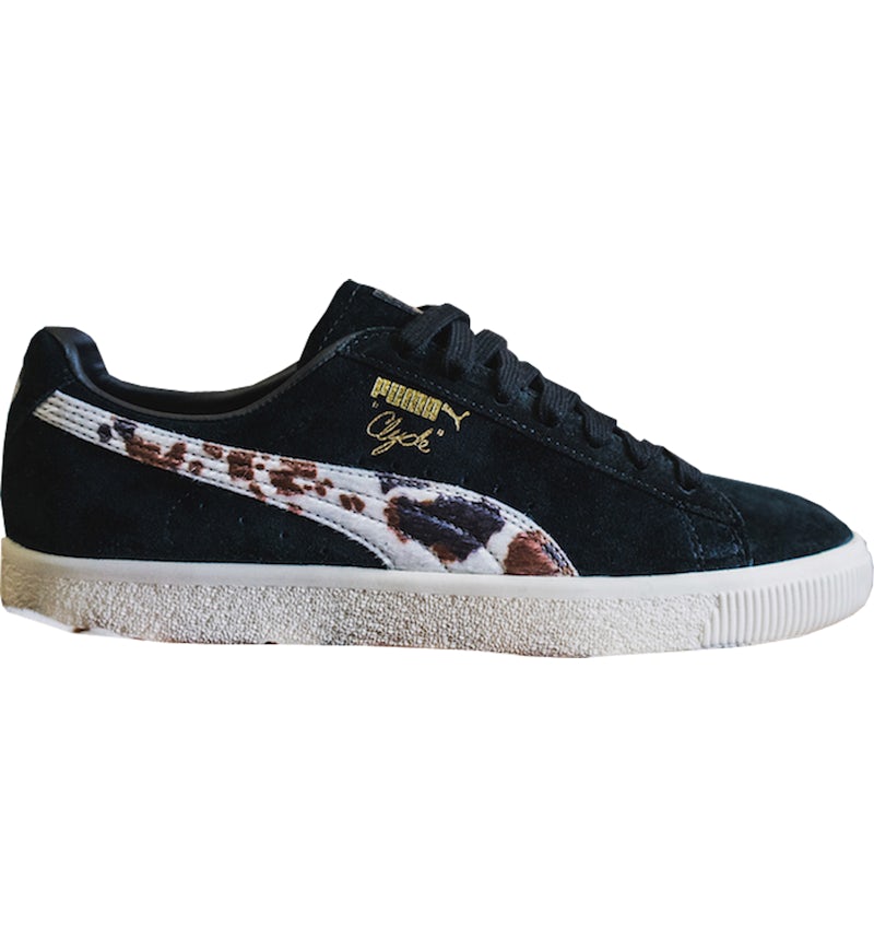 Puma Clyde Packer Shoes Cow Suit Black Men's 363507-01 US