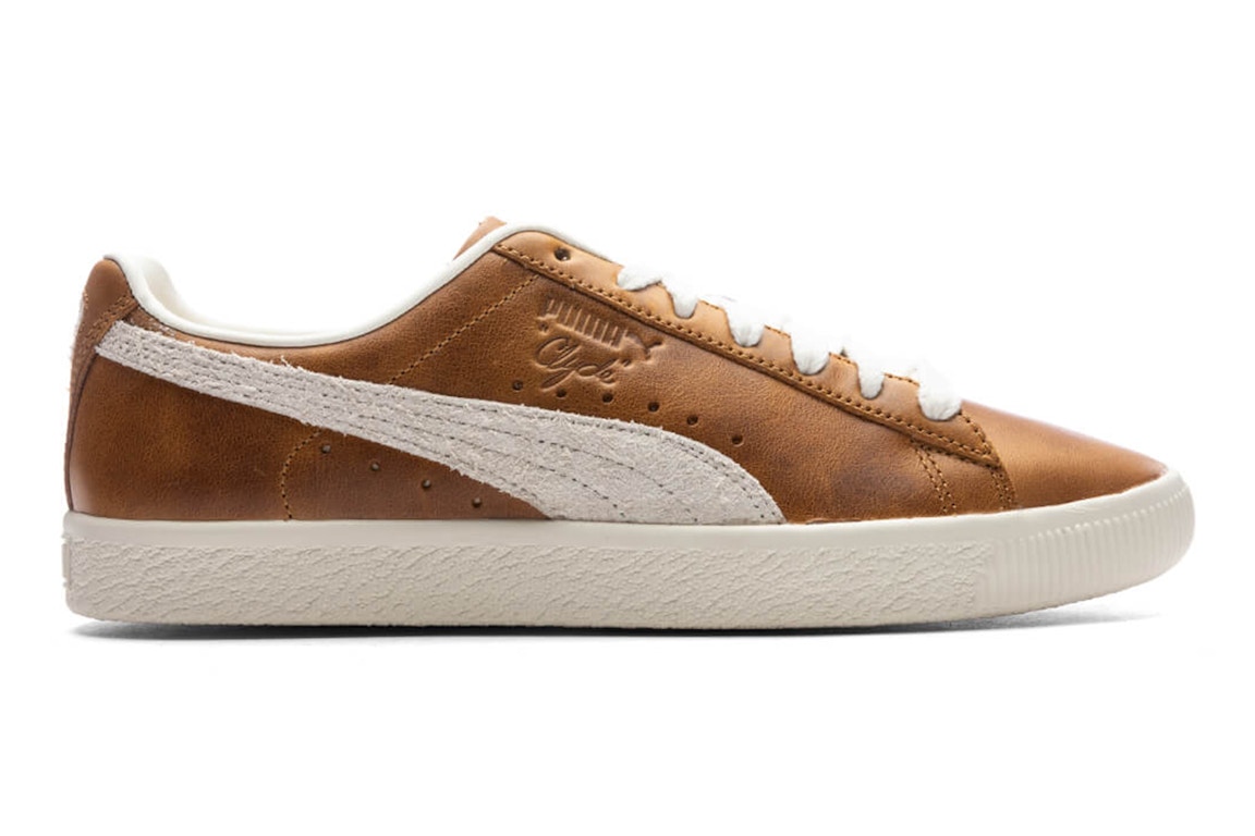 Click to view more detailed imagery on our partner's website Pre-owned Puma Clyde Paris In Yellow/amber/frosted Ivory