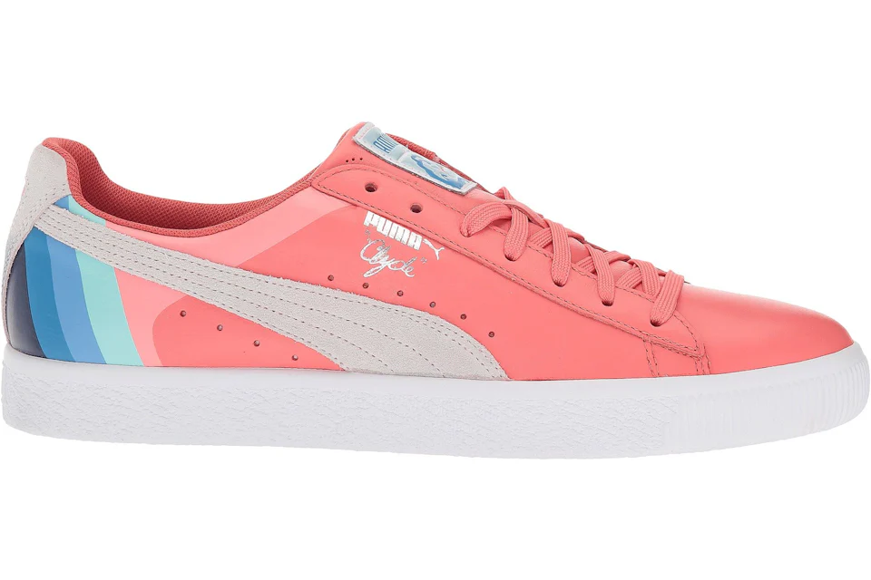 Puma Clyde Pink Dolphin Porcelain Rose Men s 366248 03 US