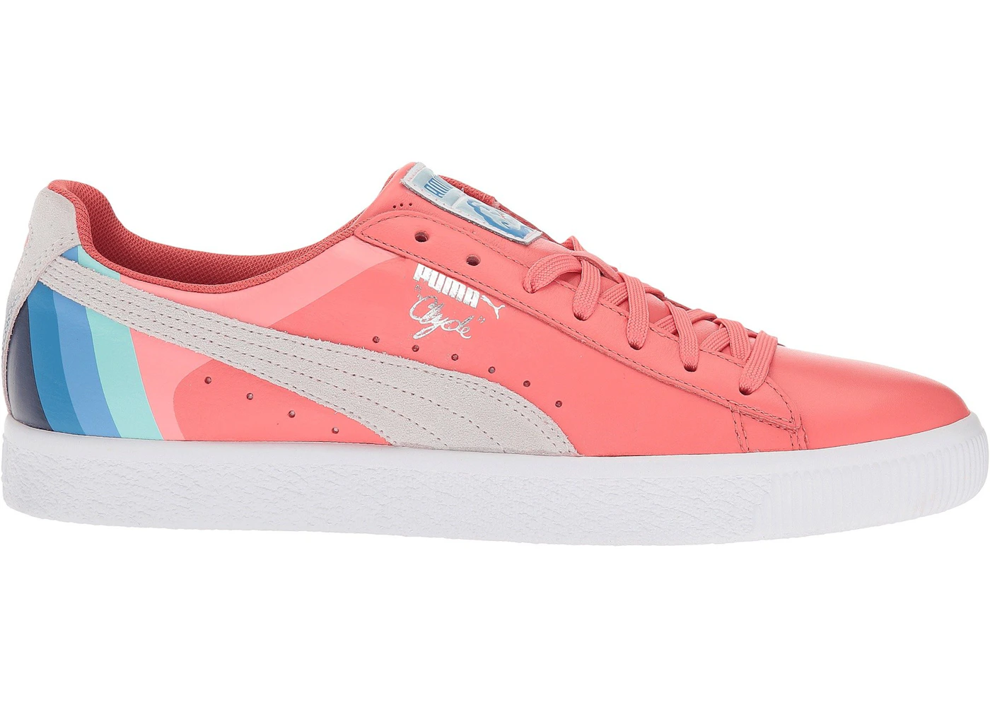 Puma Clyde Pink Dolphin Porcelain Rose Men s 366248 03 US