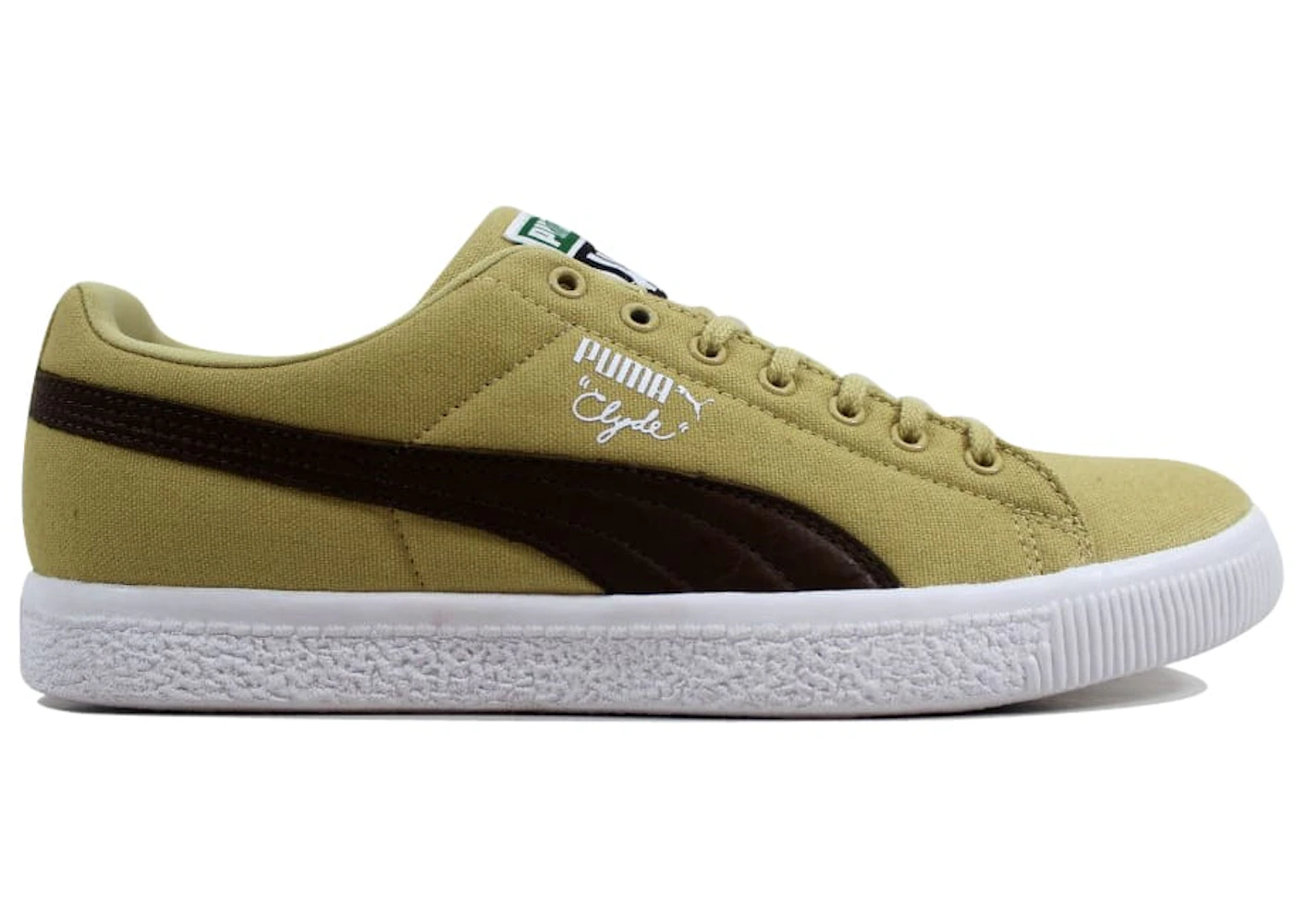 Puma clyde olive green Clearance