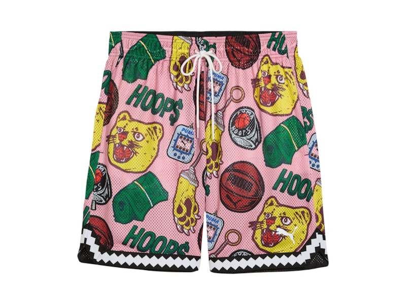 Puma Comissioner Dylan Reversible Basketball Shorts Multicolor