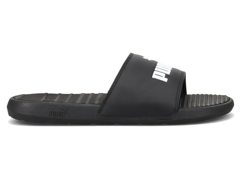 Puma Cool Cat BX Slide Black White Men s 382459 01 US