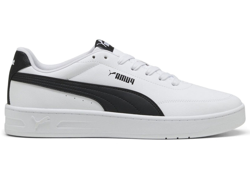 Puma Court Classic Clean White Black - 402223-01