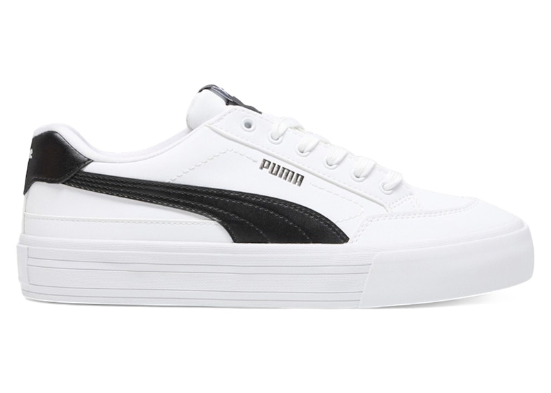 PUMA プーマ スニーカーCourt Classic Vulc FS SL PUMA WHITE PUMA BLACK PKI39756801 Puma Court Classic Vulc FS SL White Black メンズ - 397568-01 - JP