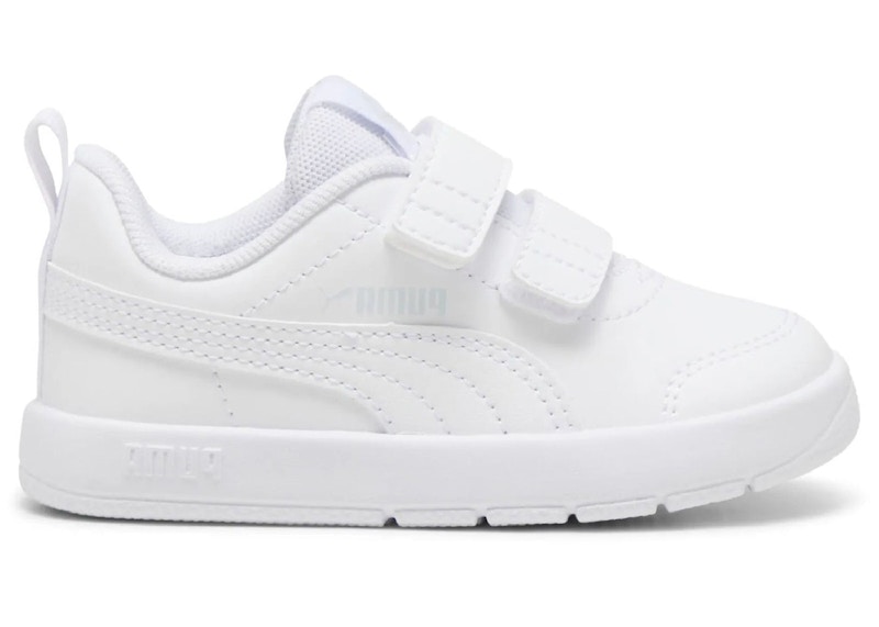 Pre-owned Puma Courtflex V3 V Sneakers In White