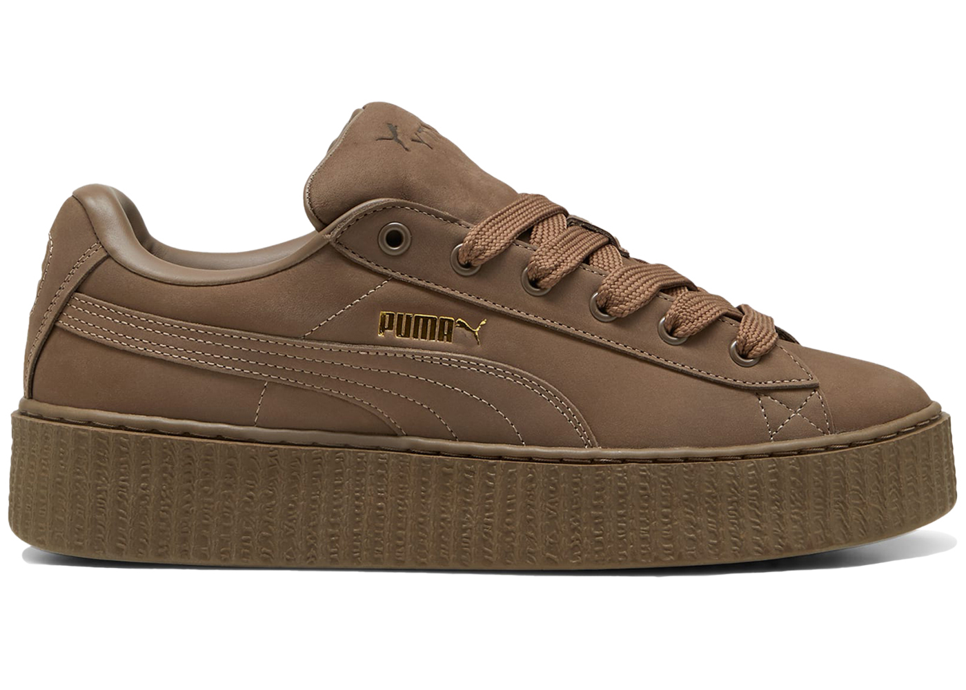 PUMA Fenty Creeper Velvet スニーカー グレー 27中古 nbdVt-m95757384168 - スニーカー