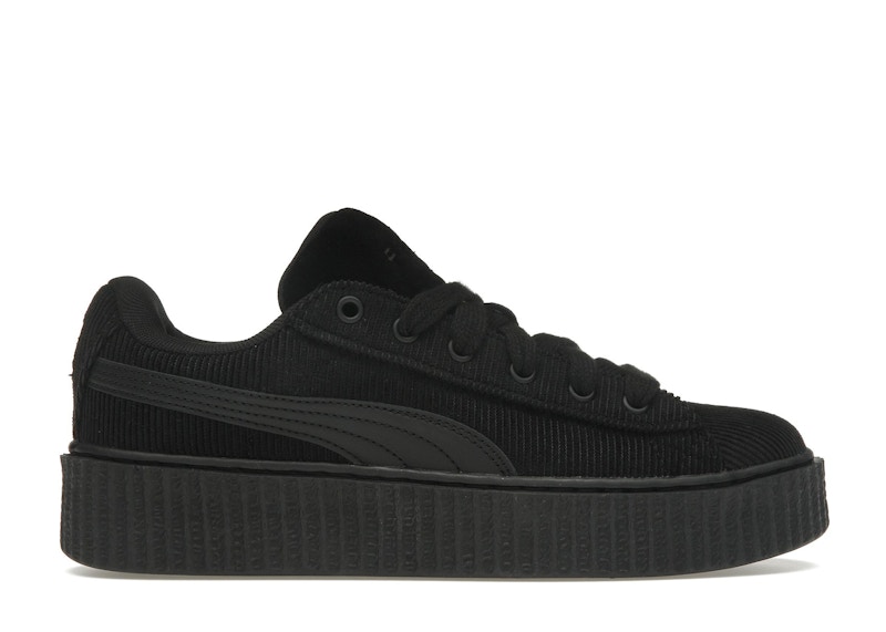 Pre-owned Puma Creeper Phatty Rihanna Fenty Corduroy (women's) Sneakers In Black