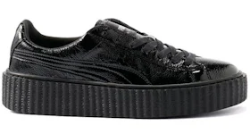 Puma Creeper Rihanna Fenty Cracked Leather Black Women s