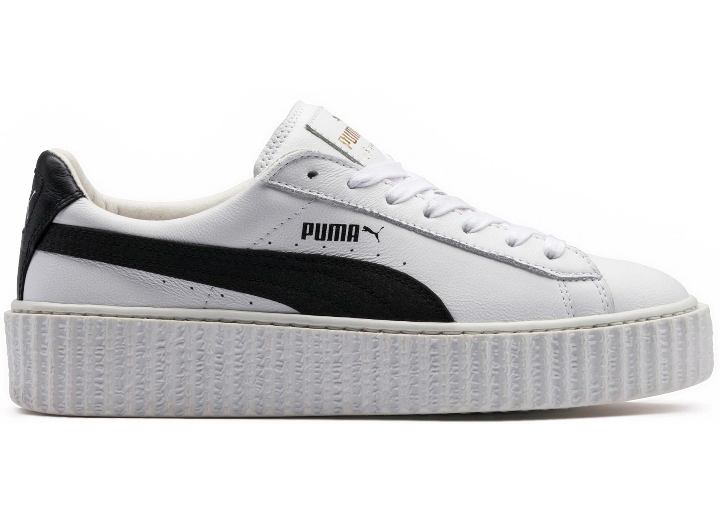 can not see tsunami Mainstream Puma Creeper Rihanna Fenty Leather White - 364640-01 - US