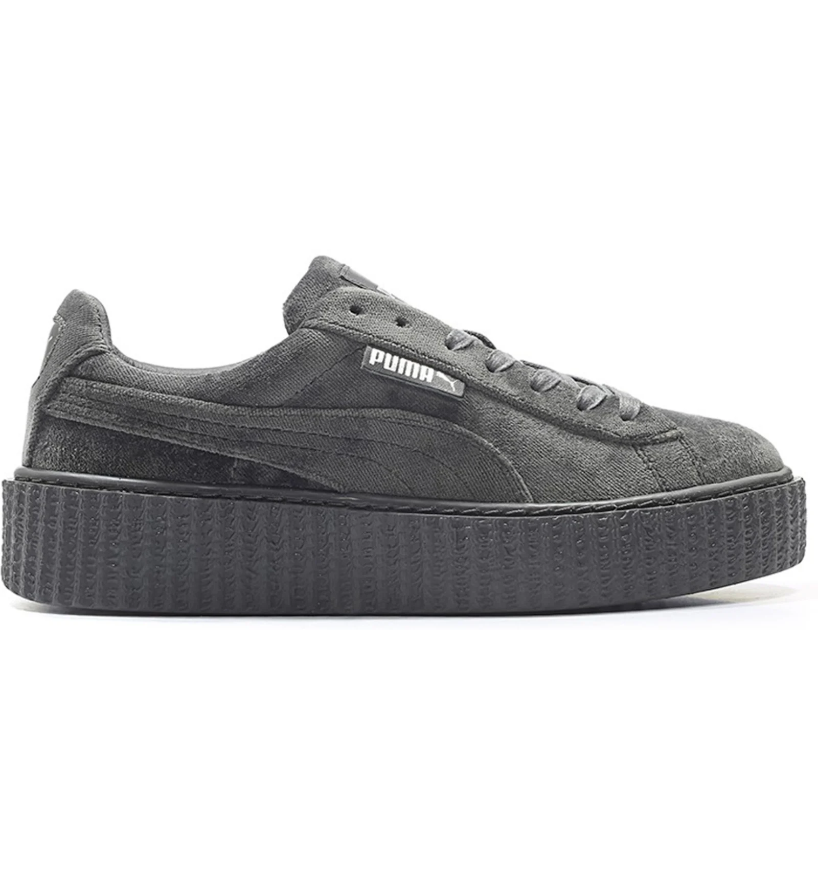 Puma rihanna creepers hombre top gris