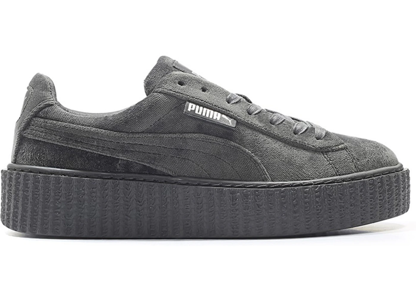 Puma Creeper Terciopelo Rihanna Fenty Gris Glaciar Hombre 364639 03 MX