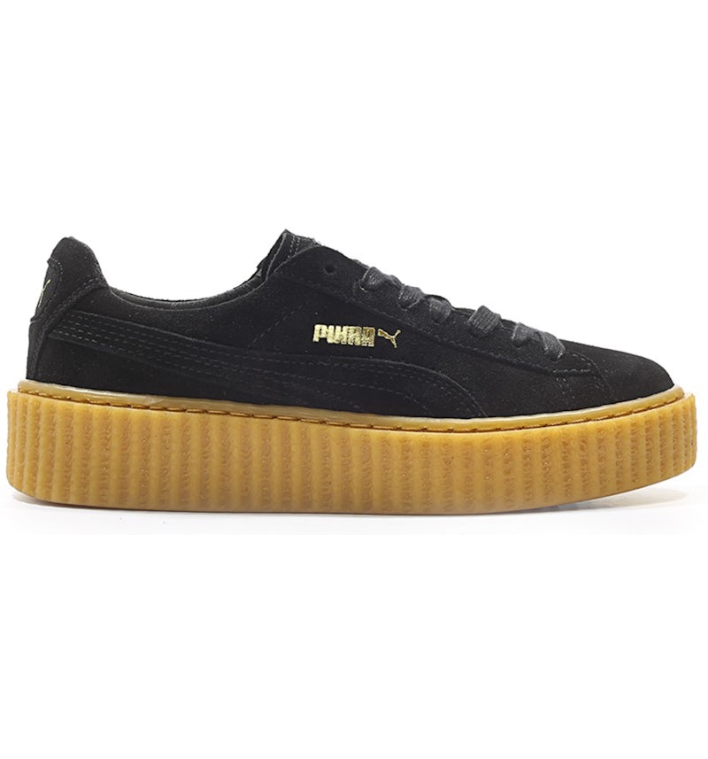 Puma creeper black and gold clearance