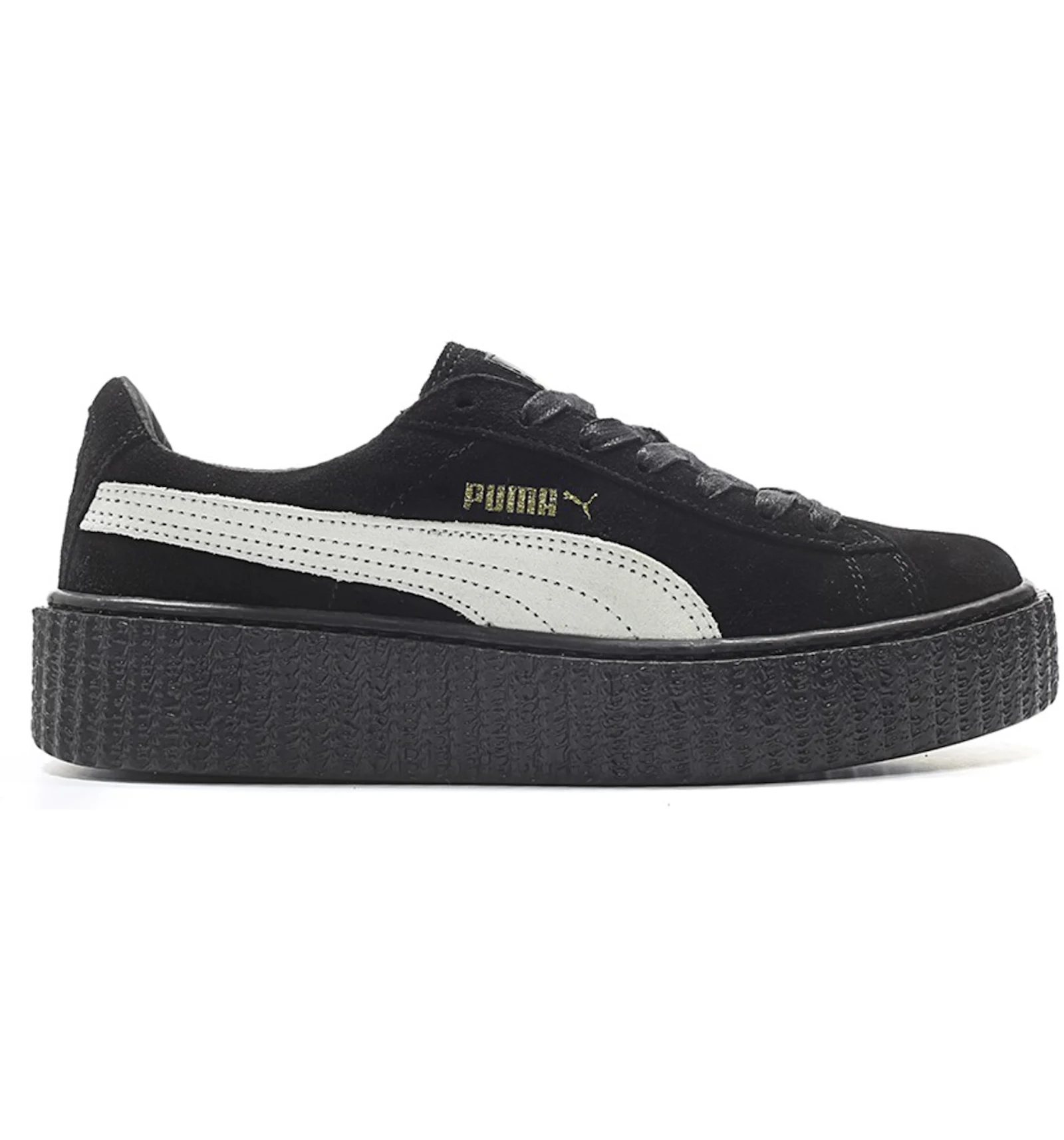 Puma Creepers Rihanna Fenty Black White Women s 361005 01