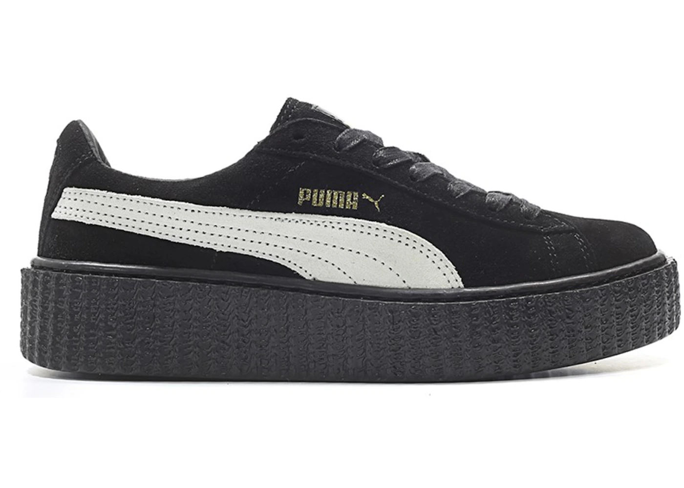 Puma Creepers Rihanna Fenty Black White Women s 361005 01 US