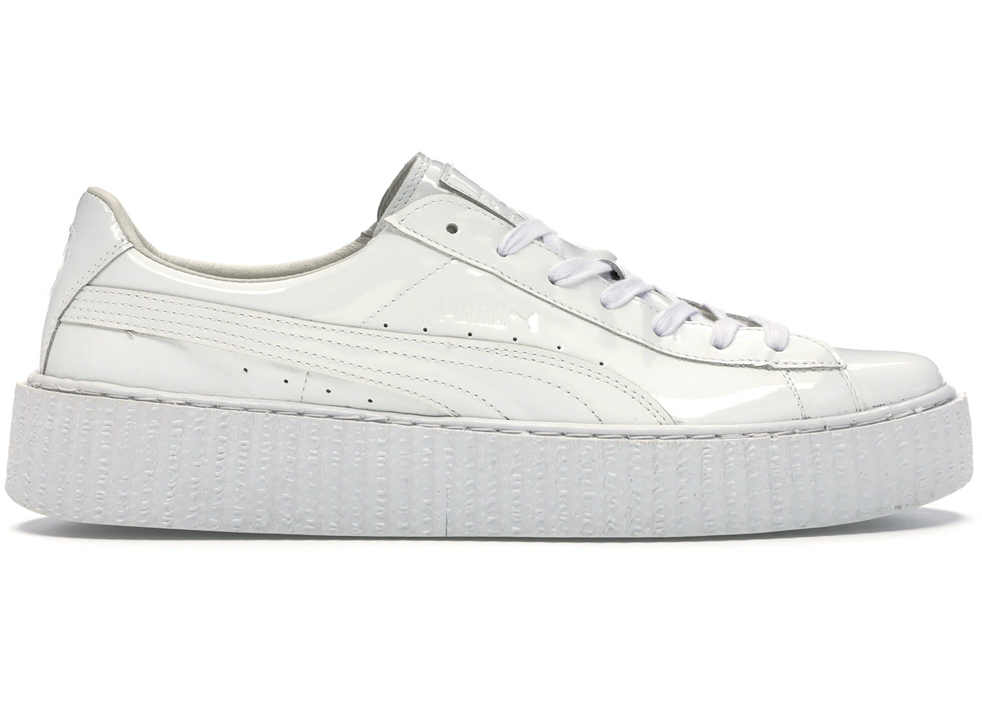 Engage Clip butterfly assign Puma Creepers Rihanna Fenty Glossy White - 363275-01 - US