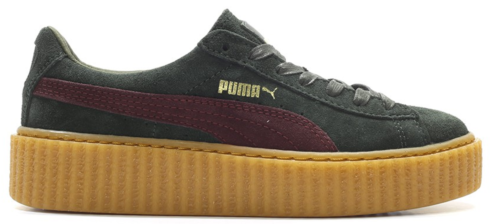 puma creepers blue and green