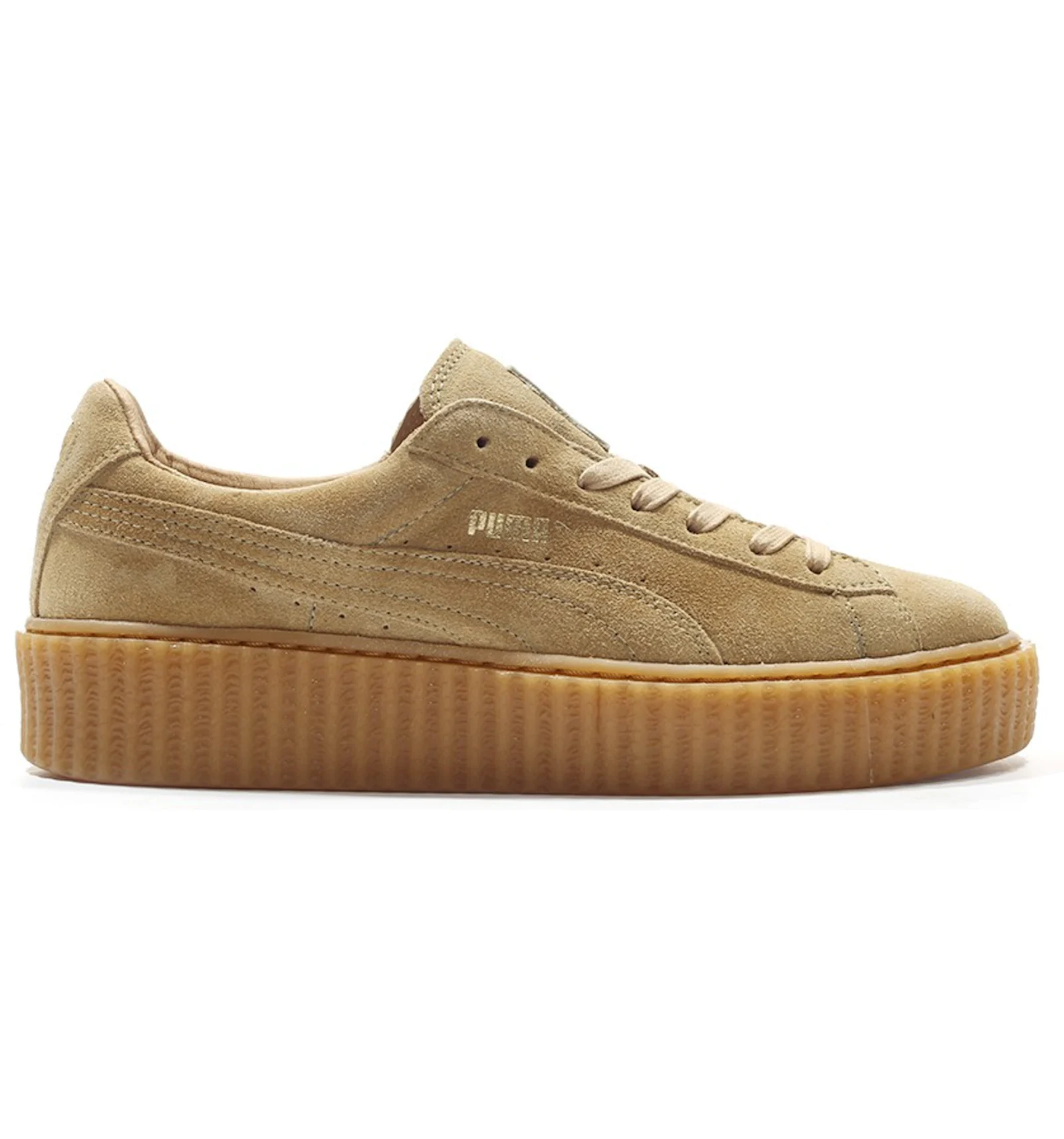 Puma fenty top white and gold