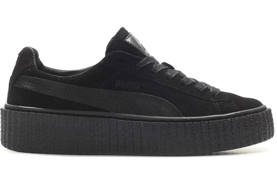 Puma Creepers Rihanna Fenty Satin Black Women s