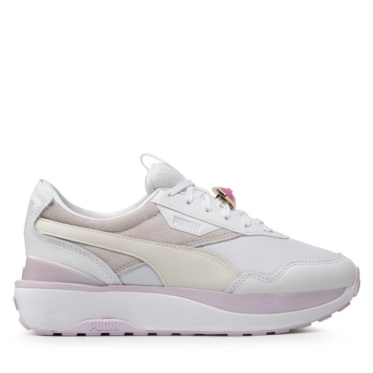 Pre-owned Puma Cruise Rider Crystal.g Galaxy White (women's) In White/nimbus Cloud