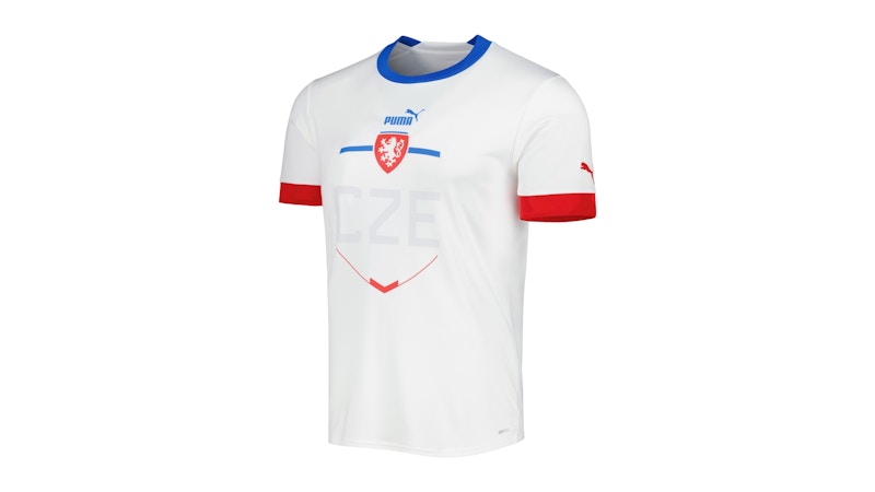Puma Czech Republic National Team Puma 2022/23 Away Replica Jersey White