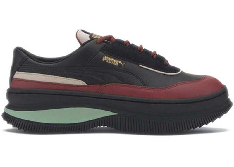 Pre-owned Puma Deva Chic (women's) Sneakers In Black/burnt Russet
