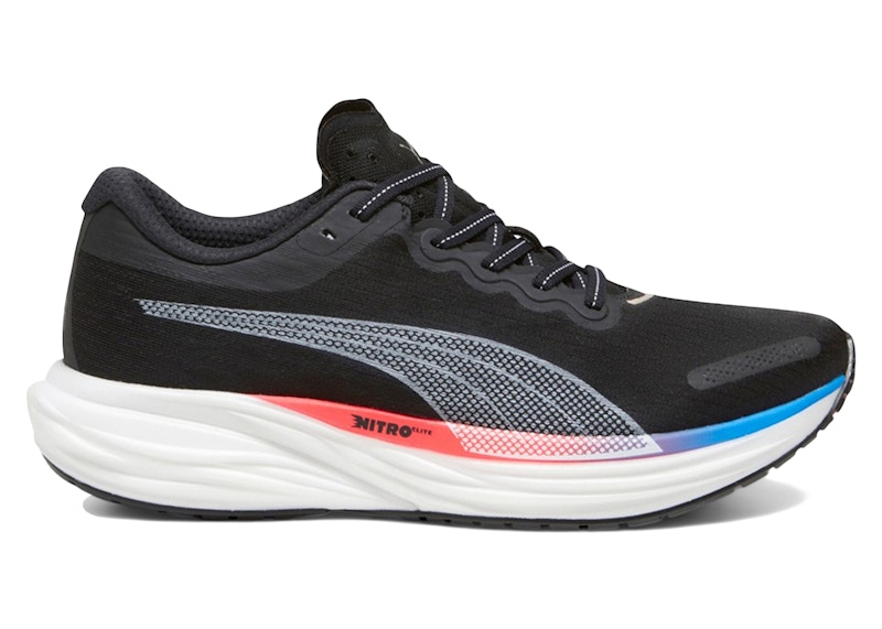 Puma Deviate Nitro 2 Black Ultra Blue Fire Orchid