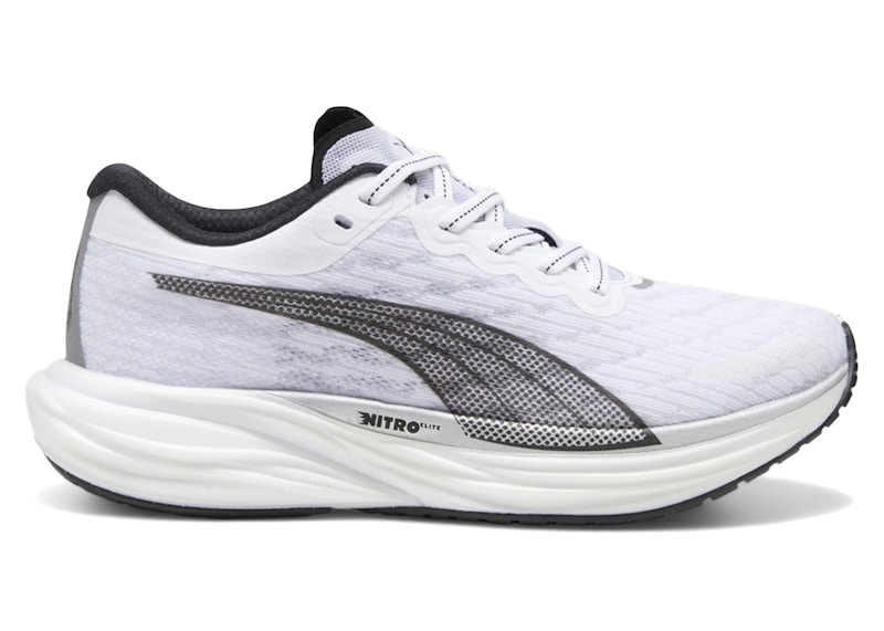 Pre-owned Puma Deviate Nitro 2 (women's) Sneakers In White/black/silver In Multi