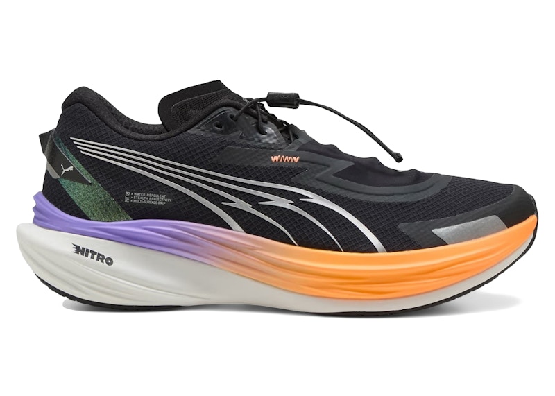 Puma Deviate Nitro 3 WTR+ Black Heat Fire - 310080-02