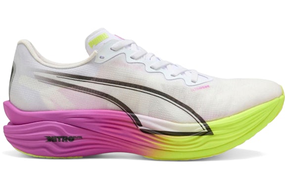 Puma Deviate Nitro Elite 3 White Pure Magenta