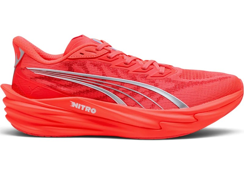 Puma Deviate Nitro Elite 4 Ultra Red Puma Silver
