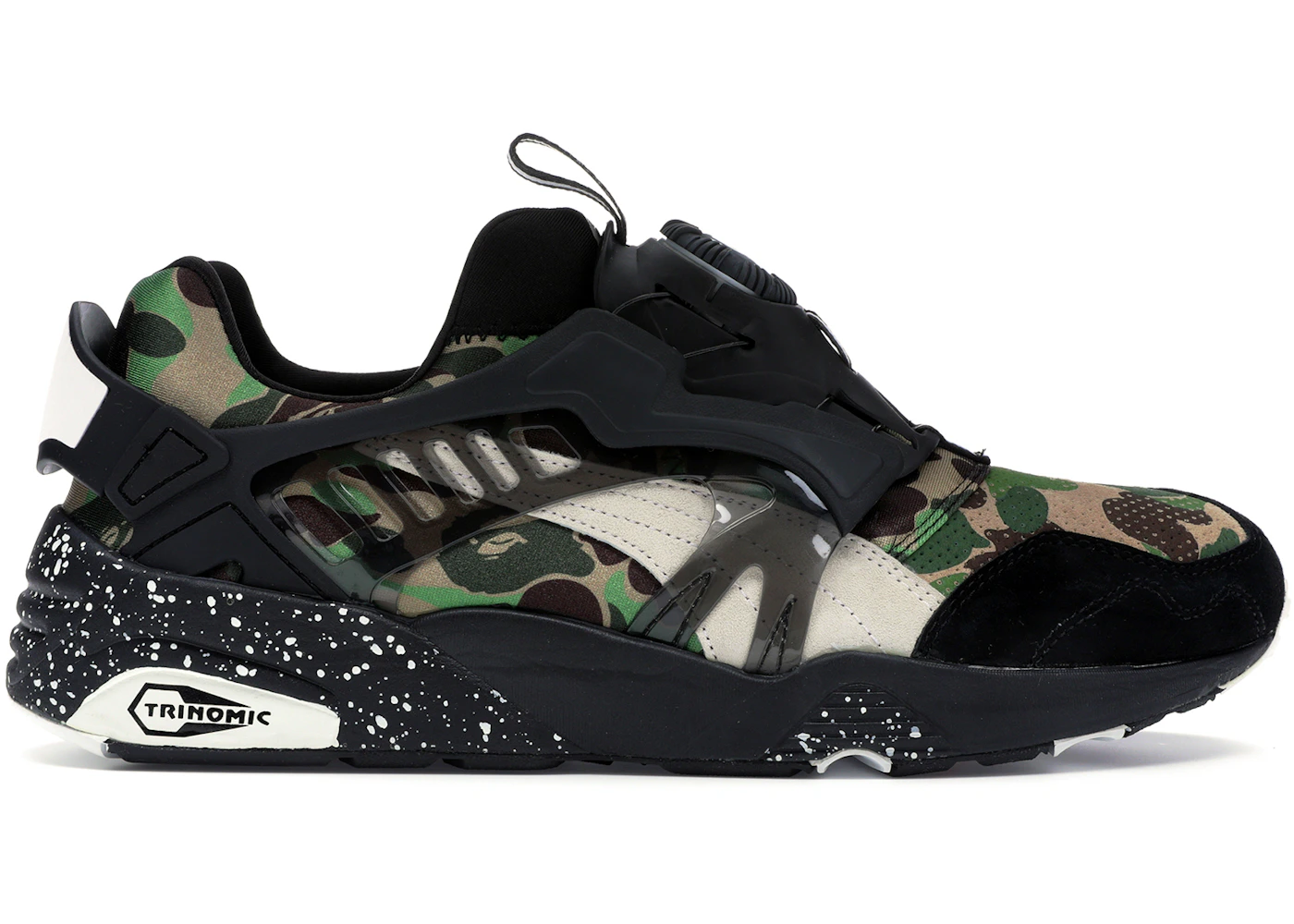 Puma Disc Blaze Bape Camo Green 3546 01 Puma Disc Blaze Bape Camo Green 3546 01