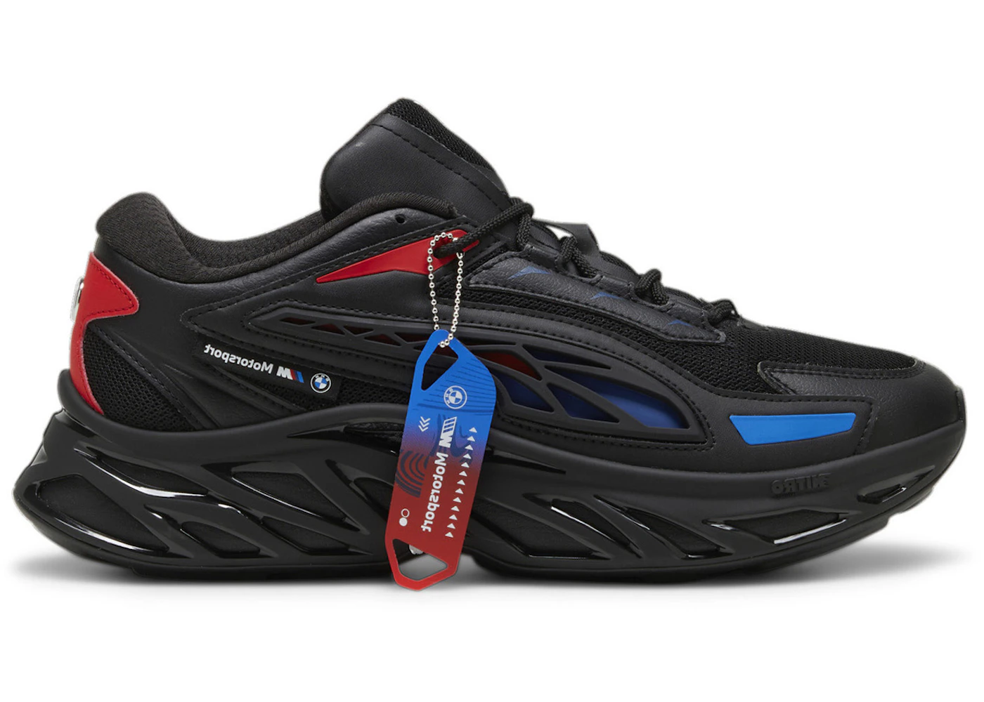 Puma Exotek Nitro BMW Motorsport Noir Pop Rouge Cobalt Cool Homme