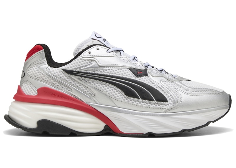 Puma Fade Silver White For All Time Red