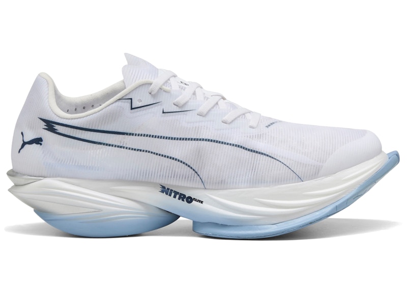 Puma Fast-R Nitro Elite 3 White Chambray Blue