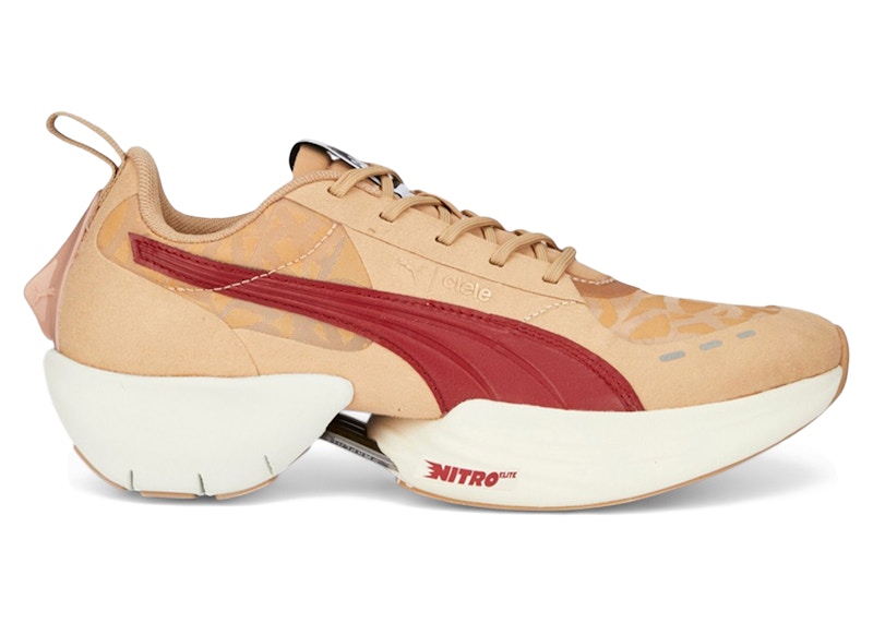 Pre-owned Puma Fastr Nitro Elite Ciele Athletics (women's) Sneakers In Dusty Tan In Brown