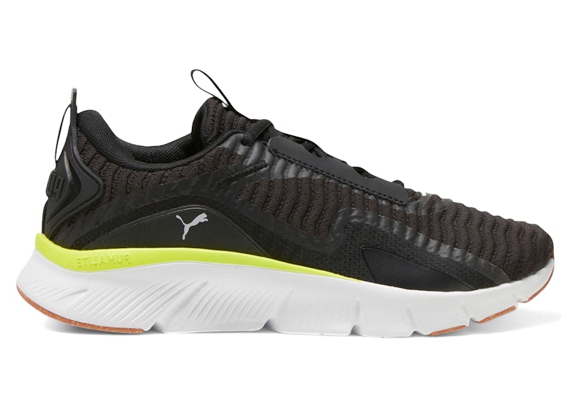 Puma Flex Focus Lite Better Knit Black Lime Pow - 379536-01