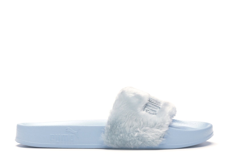 Puma Fur Slide Rihanna Fenty Cool Blue Women s 365772 03 US