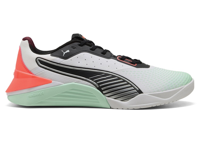 Puma Fuse 4.0 White Black Glowing Red