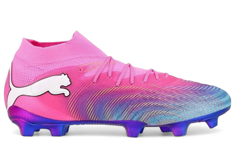 Puma Future 9 Ultimate FG Showtime (Women's) Sneakers in Poison Pink/Sun Stream/Bright Aqua