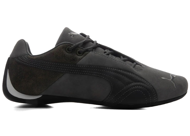 Men's Puma Future Cat Sneakers in Shadow Gray/Loden Green