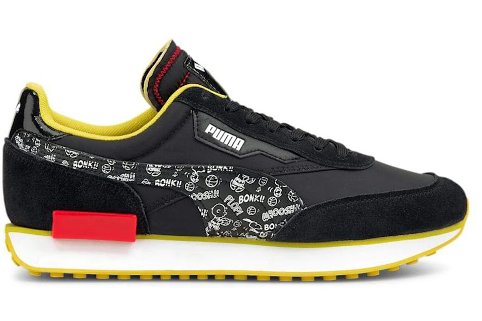 Puma Future Rider Peanuts Black 3804 01 Gb Puma Future Rider Peanuts Black 3804 01 Gb