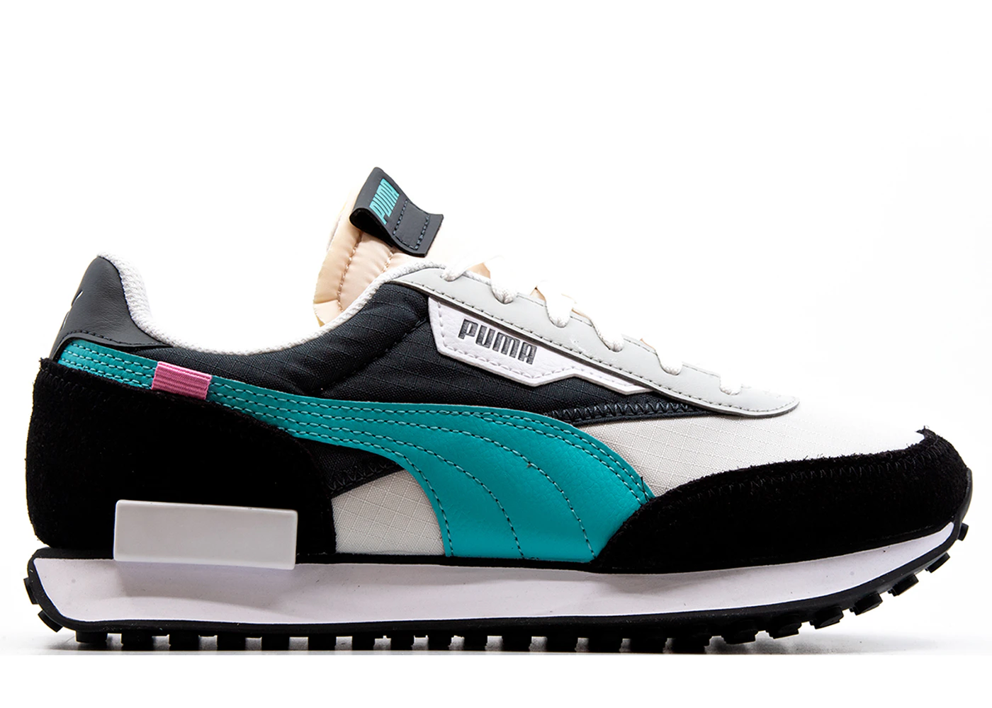 Puma Future Rider Play On Porcelain Ebony Teal Men's 371149-76 US