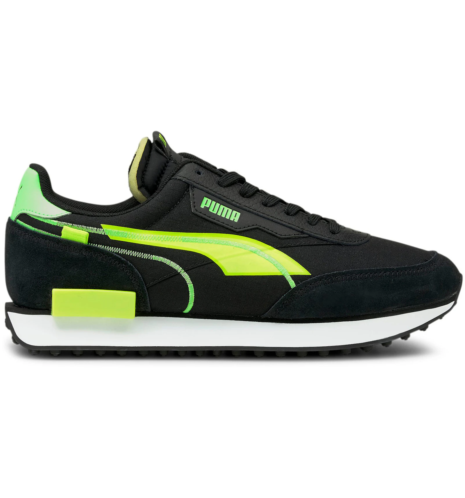 Puma Future Rider Twofold Sd Black Yellow Alert 01 Us Puma Future Rider Twofold Sd Black Yellow Alert 01 Us