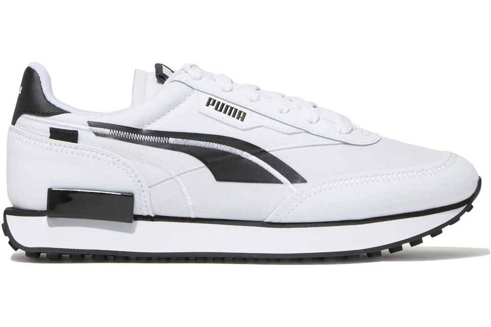 Puma Future Rider Twofold White Black Gs 3031 02 Ca Puma Future Rider Twofold White Black Gs 3031 02 Ca